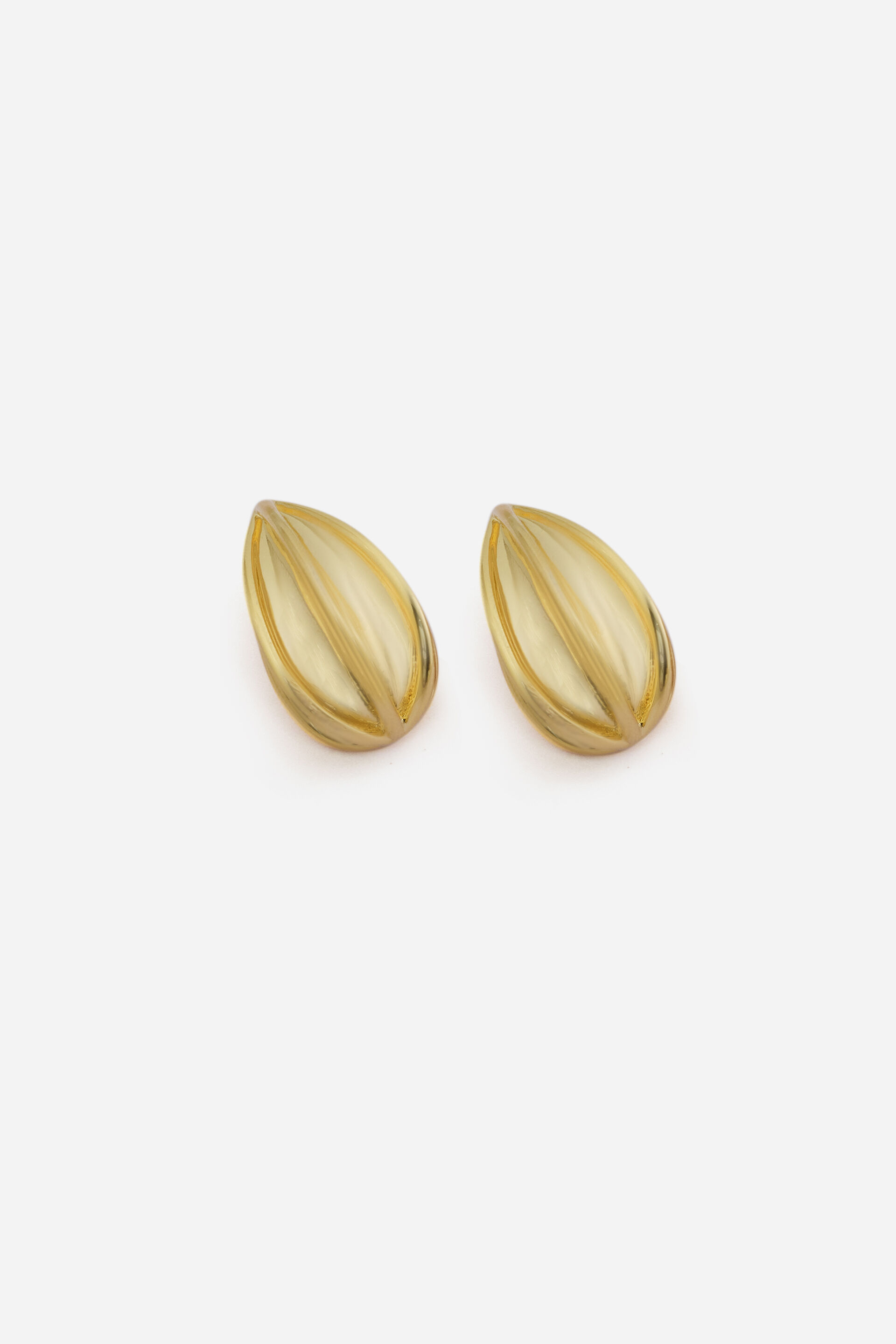 Gold Dimensional Hoops, , image 2